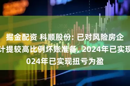 掘金配资 科顺股份: 已对风险房企应收账款计提较高比例坏账准备, 2024年已实现扭亏为盈