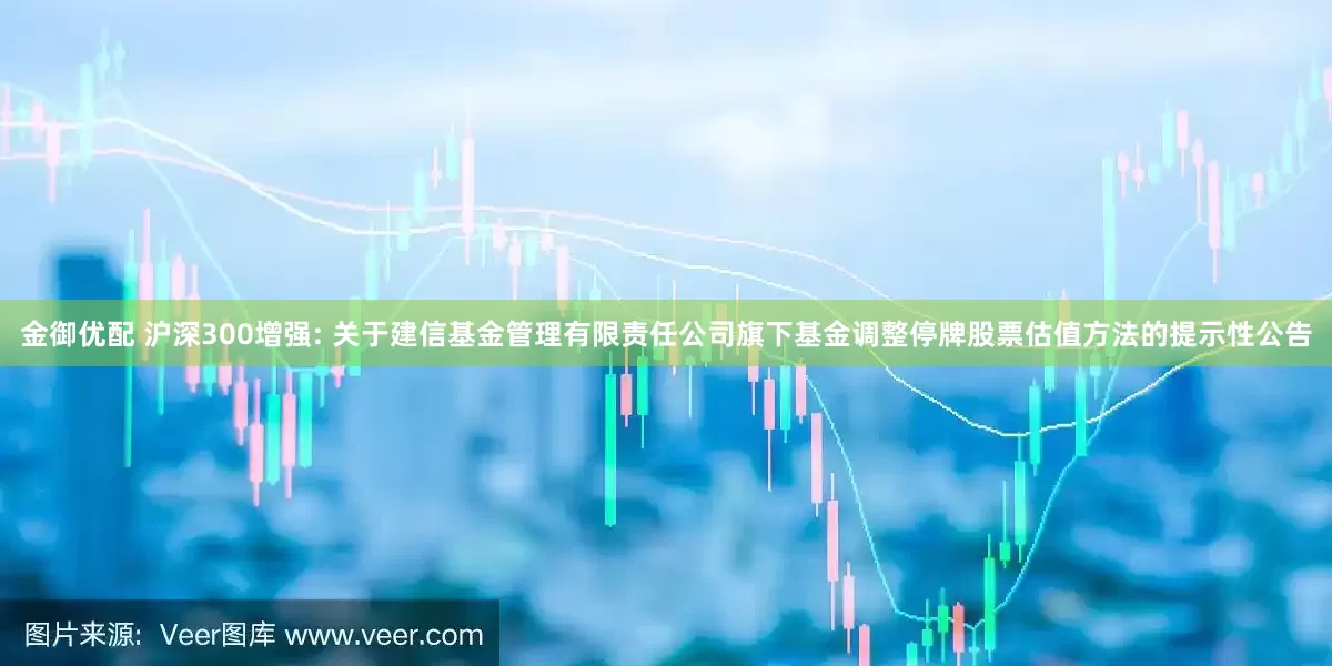 金御优配 沪深300增强: 关于建信基金管理有限责任公司旗下基金调整停牌股票估值方法的提示性公告